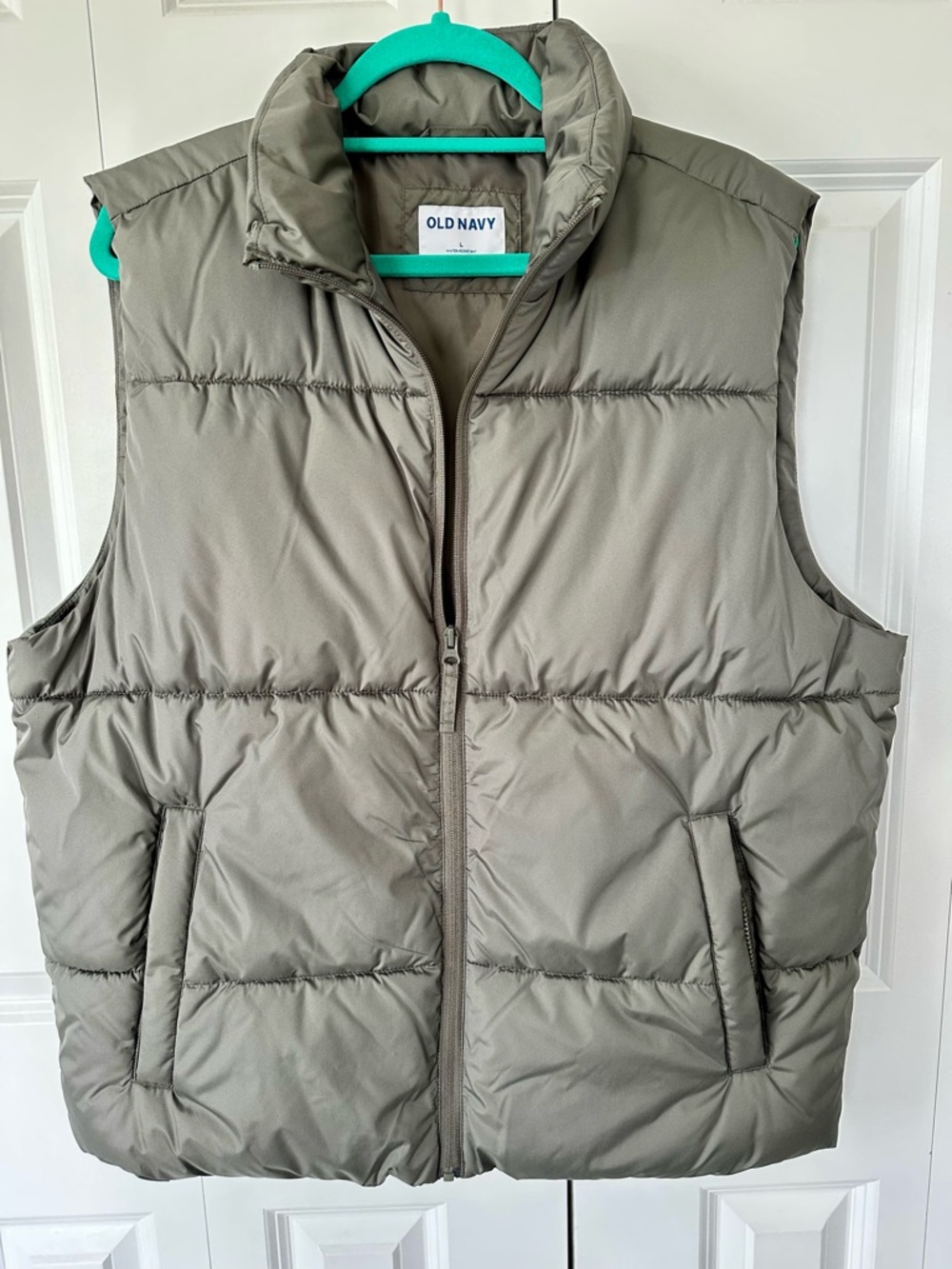 Old Navy Water-Resistant Vest in Olive